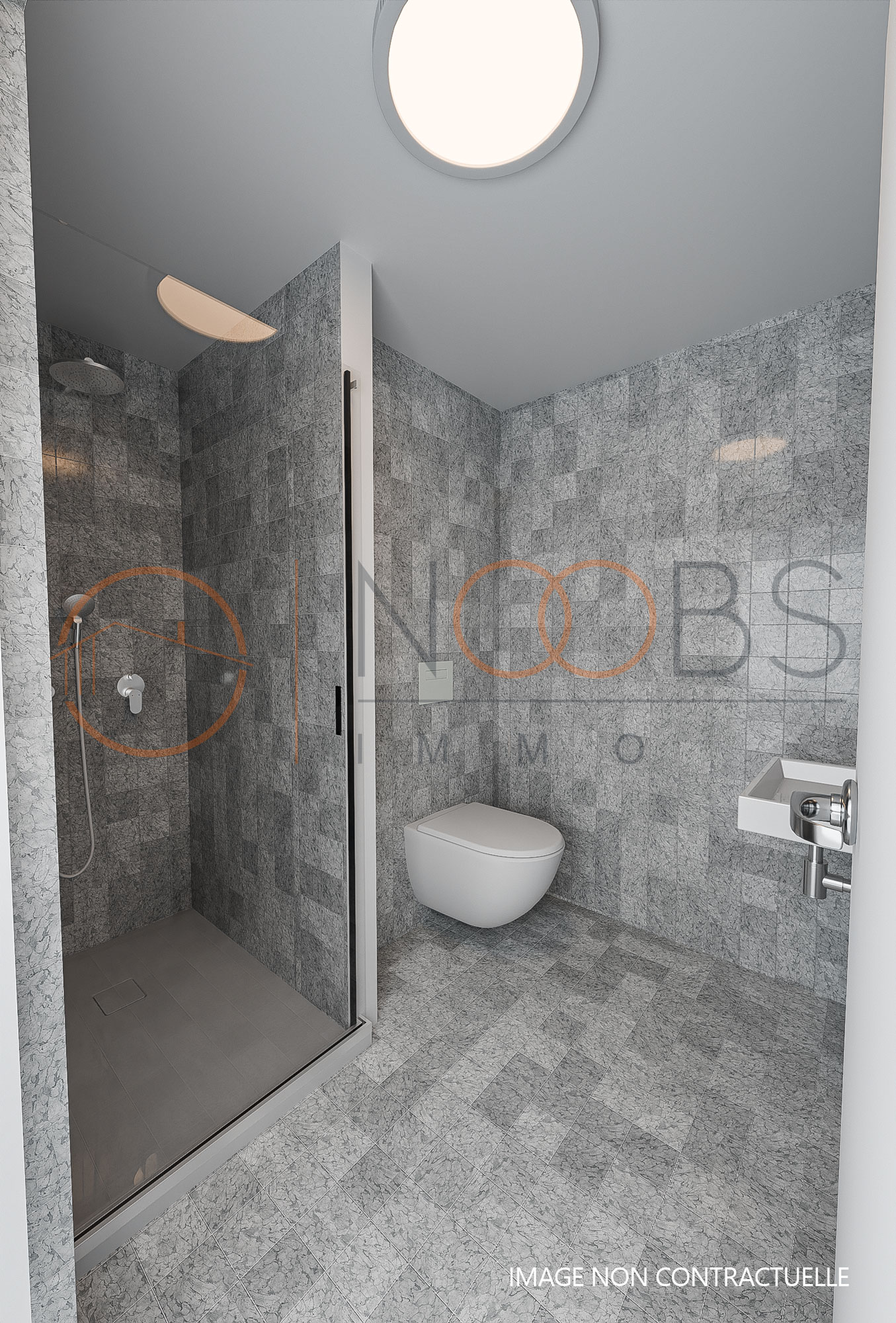 Programme immobilier — réalisation Fish Studio (3D)