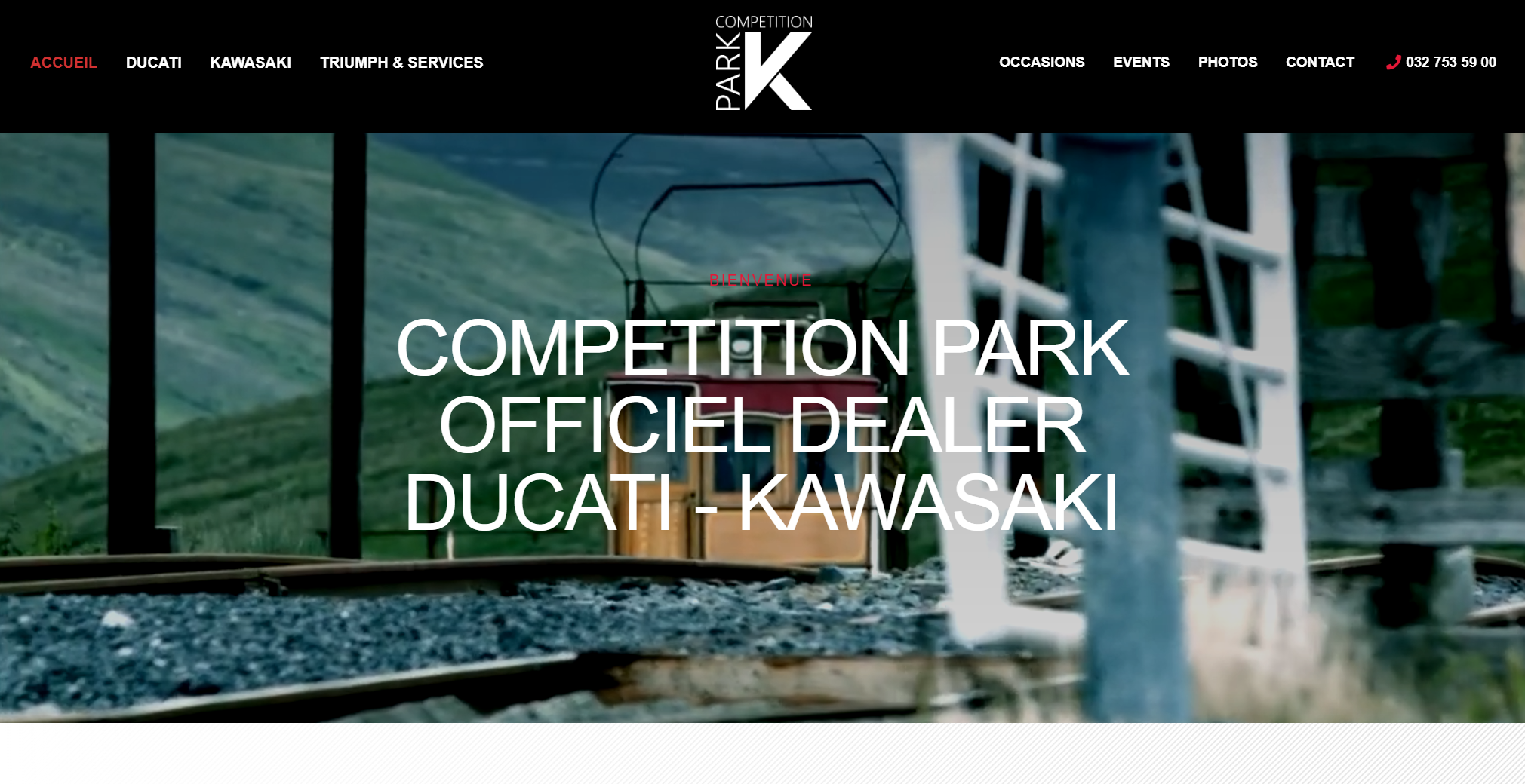Competition Park — réalisation Fish Studio (Web)